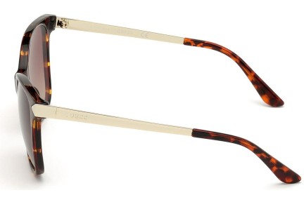 Okulary przeciwsłoneczne Guess GU7657 52F Kwadratowe Havana