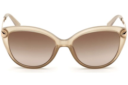 Solbriller Guess GU7658 57F Cat Eye Beige