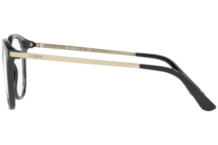 Okulary korekcyjne Vogue Eyewear Light and Shine Collection VO5151 W44 Kwadratowe Czarne