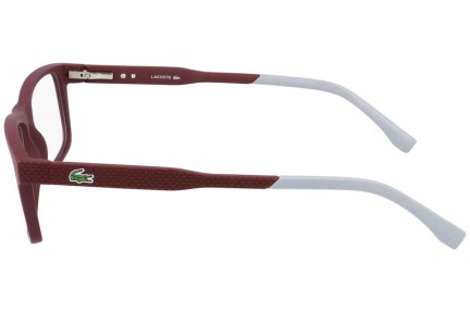 Okulary korekcyjne Lacoste L2876 604 Prostokątne Czerwone