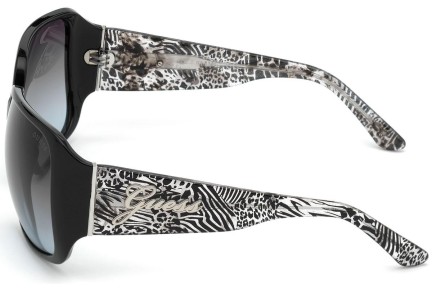 Okulary przeciwsłoneczne Guess GU7682 01B Oversize Czarne