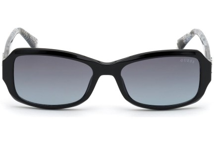 Okulary przeciwsłoneczne Guess GU7683 01B Prostokątne Czarne