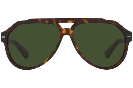 Ochelari de soare Dolce & Gabbana DG4452 502/71 Pilot Havana