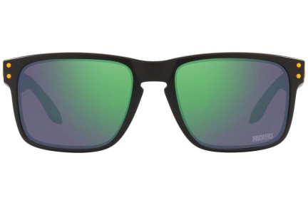 Okulary przeciwsłoneczne Oakley Holbrook OO9102 9102R3 Kwadratowe Czarne