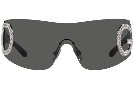 Okulary przeciwsłoneczne Dolce & Gabbana DG2298B 05/87 Pojedyncze | Shield Czarne