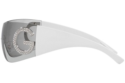 Napszemüvegek Dolce & Gabbana DG2298B 06/87 Single Lens | Shield Fehér
