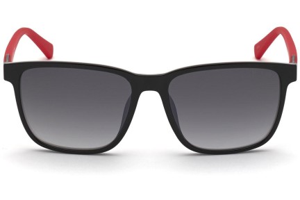 Okulary przeciwsłoneczne Guess GU00017 01C Kwadratowe Czarne