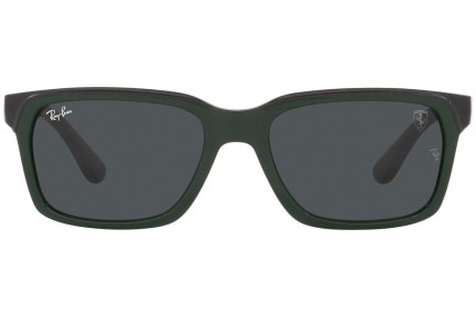 Слънчеви очила Ray-Ban RB4393M F68087 Правоъгълни Зелена