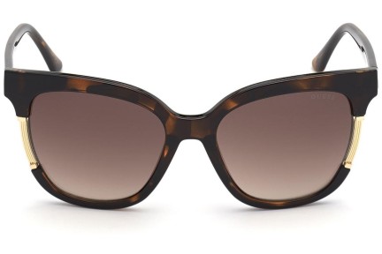 Okulary przeciwsłoneczne Guess GU7726 52F Kwadratowe Havana