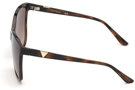 Okulary przeciwsłoneczne Guess GU7748 52F Kwadratowe Havana