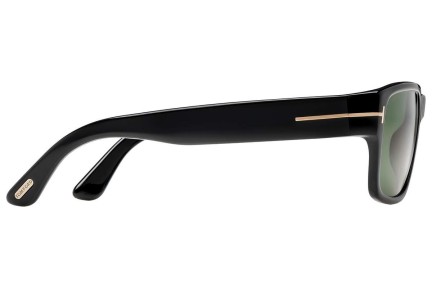 Okulary przeciwsłoneczne Tom Ford Mason FT0445 01N Kwadratowe Czarne