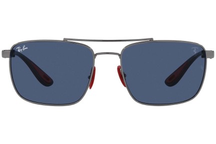 Okulary przeciwsłoneczne Ray-Ban RB3715M F08580 Pilotki (Aviator) Szare