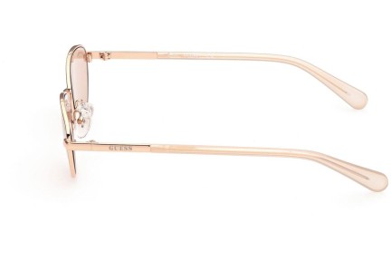 Okulary przeciwsłoneczne Guess GU8230 28E Owalne Złote
