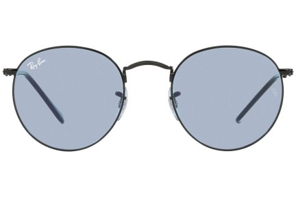 Okulary przeciwsłoneczne Ray-Ban Round Metal RB3447 002/64 Okrągłe Czarne