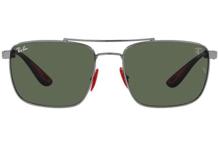 Okulary przeciwsłoneczne Ray-Ban RB3715M F00171 Pilotki (Aviator) Srebrne