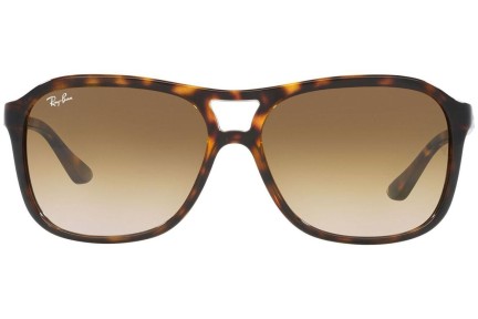 Ochelari de soare Ray-Ban Cats 4000 RB4128 710/51 Pătrați Havana