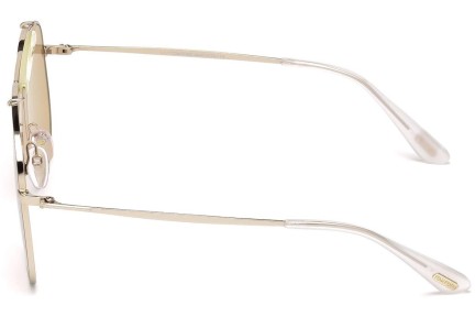 Okulary przeciwsłoneczne Tom Ford Connor FT0557 28Y Pilotki (Aviator) Złote