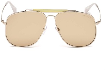 Okulary przeciwsłoneczne Tom Ford Connor FT0557 28Y Pilotki (Aviator) Złote
