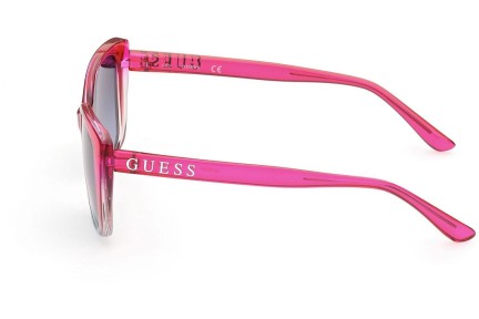 Okulary przeciwsłoneczne Guess GU9208 74W Kwadratowe Różowe