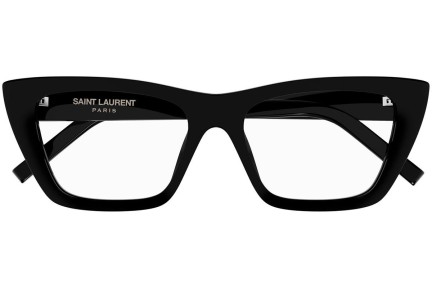 szemüvegeinket Saint Laurent SL276MICAOPT 003 Cat Eye Fekete