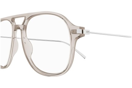 Okulary korekcyjne Saint Laurent SL626 003 blue-light [non-prescription] Pilotki (Aviator) Przezroczyste