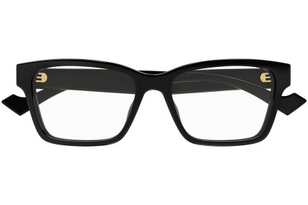 Okulary korekcyjne Gucci GG1476OK 001 Kwadratowe Czarne