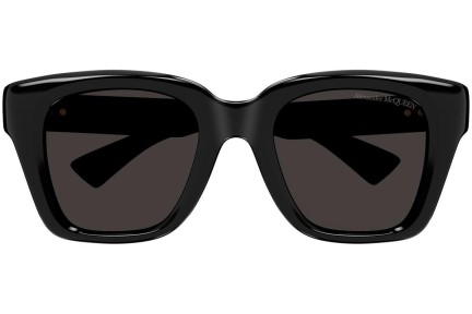 Okulary przeciwsłoneczne Alexander McQueen AM0432SA 001 Kwadratowe Czarne