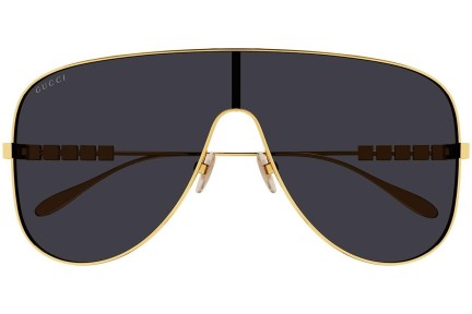 Napszemüvegek Gucci GG1436S 001 Single Lens | Shield Arany