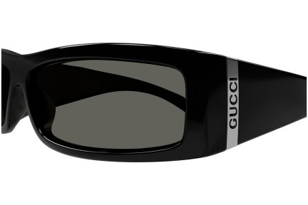 Okulary przeciwsłoneczne Gucci GG1492S 007 Nieregularny Czarne
