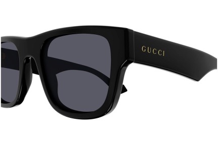 Okulary przeciwsłoneczne Gucci GG1427S 001 Prostokątne Czarne
