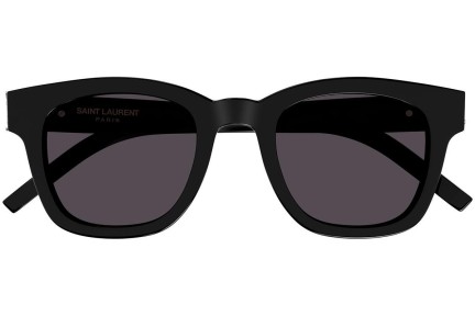 Sunčane naočale Saint Laurent SLM124 001 Pravokutan Crni