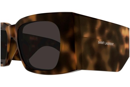 Okulary przeciwsłoneczne Saint Laurent SL654 003 Kwadratowe Havana
