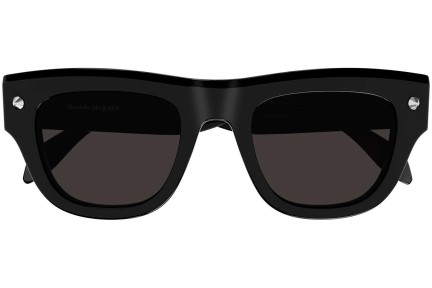 Okulary przeciwsłoneczne Alexander McQueen AM0425S 001 Kwadratowe Czarne