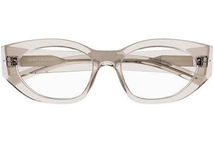 szemüvegeinket Saint Laurent SL638OPT 004 blue-light [non-prescription] Cat Eye Bézs
