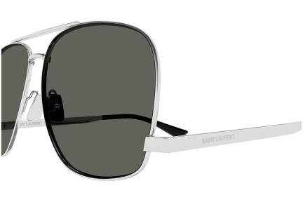 Solbriller Saint Laurent SL653LEON 001 Pilot Sølv