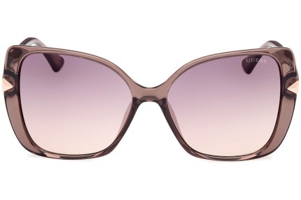 Ochelari de soare Guess GU7820 59Z Oversize Maro