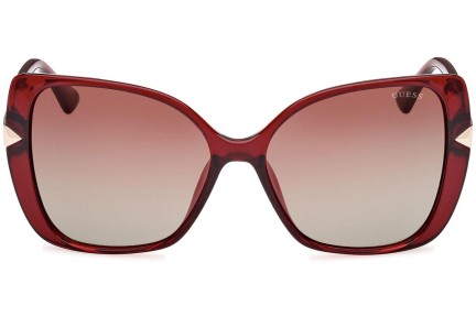 Ochelari de soare Guess GU7820 69F Oversize Roșii