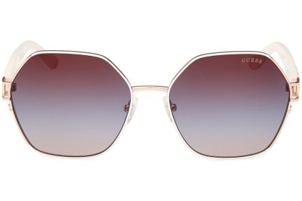 Okulary przeciwsłoneczne Guess GU7913 25W Nieregularny Beżowe