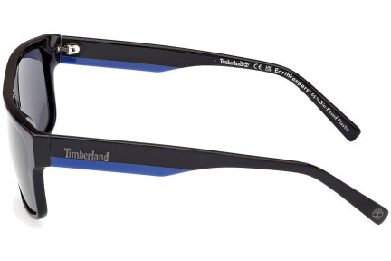 Sunglasses Timberland TB9342 01D Polarized Prostokątne Czarne