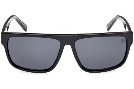 Sunglasses Timberland TB9342 01D Polarized Prostokątne Czarne