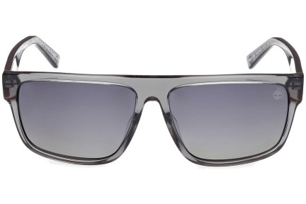 Слънчеви очила Timberland TB9342 20D Polarized Правоъгълни Сива