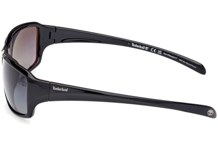 Слънчеви очила Timberland TB9332 01D Polarized Квадратни Черна