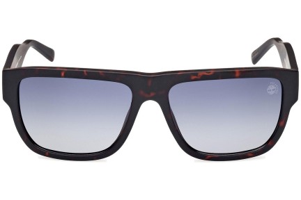 Слънчеви очила Timberland TB9337 52D Polarized Квадратни Хавана