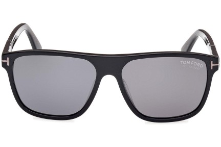 Слънчеви очила Tom Ford Frances FT1081-N 01D Polarized Квадратни Черна