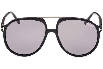 Слънчеви очила Tom Ford Archie FT1079 01C Пилотни Черна