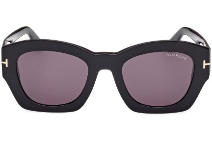 Ochelari de soare Tom Ford Guilliana FT1083 01A Pătrați Negri