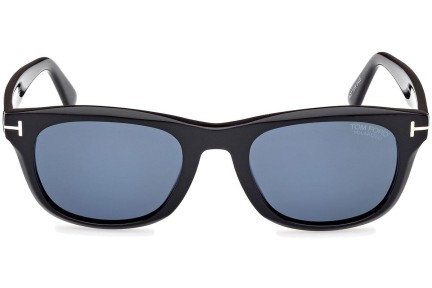 Napszemüvegek Tom Ford Kendel FT1076 01M Polarized Szogletes Fekete