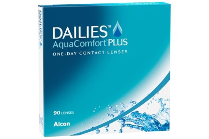 Lentile de contact Dailies AquaComfort Plus zilnice (90 lentile)