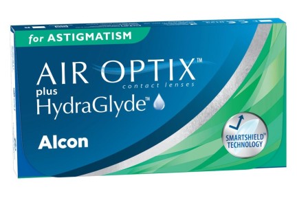 Lentile de contact Air Optix plus HydraGlyde pentru Astigmatism lunare (6 lentile)