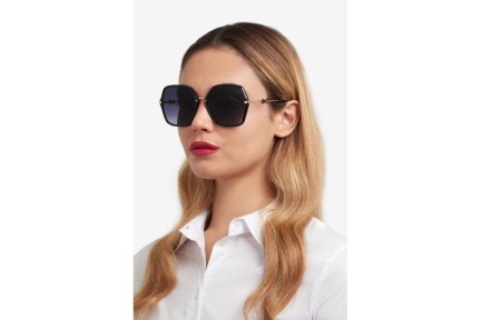 Ochelari de soare Carolina Herrera HER0217/S 2M2/9O Pătrați Negri